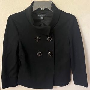 BANANA REPUBLIC Black Cropped Blazer| Size X-Small